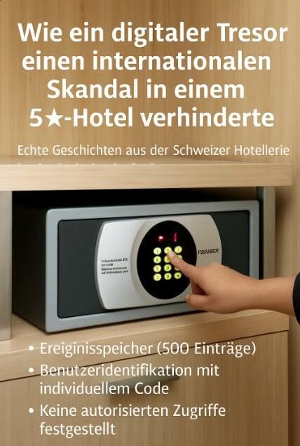 Wie ein digitaler Safe einen internationalen Skandal in einem 5★-Hotel verhinderte